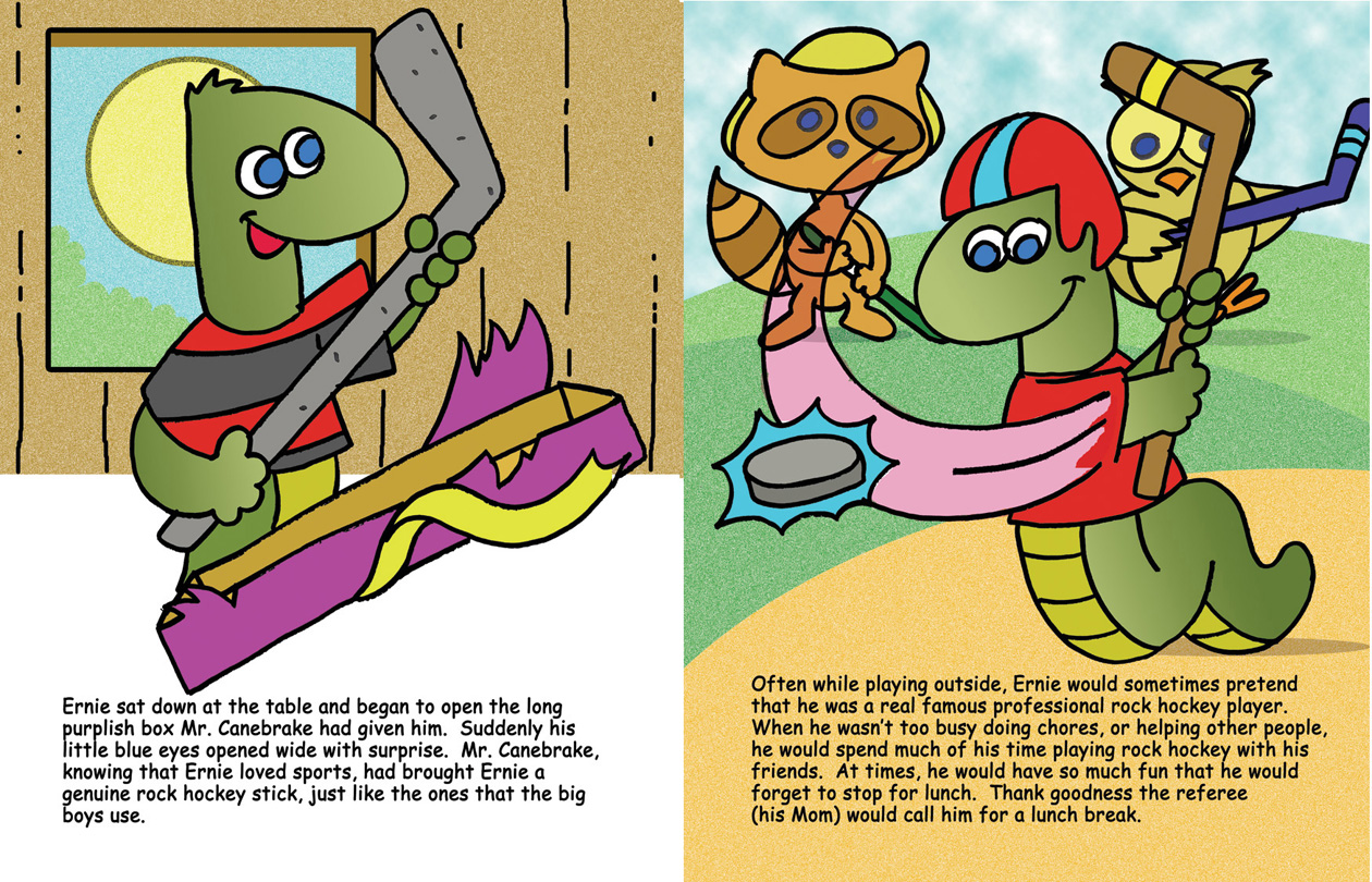 ERNIE THE LITTLE GARDEN SNAKE, THE BIRTHDAY PARTY BY ROY R BATES, art by Chris Padovano